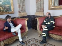 Il Sindaco incontra il nuovo Comandante provinciale dei Vigili del Fuoco